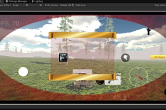 develop a professional unity 2d or 3d game for android