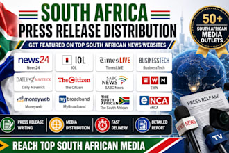 publish your press release to south africa news website