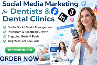 grow your social media marketing for dentists and dental clinics