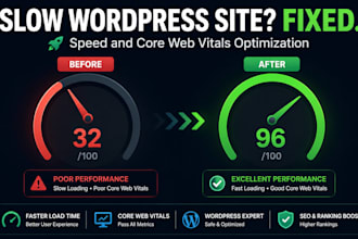 optimize your wordpress elementor website for speed and core web vitals