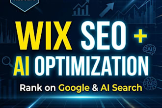 optimize your wix website for SEO and ai search chatgpt, sge