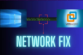 fix vmware, windows server, and network issues remotely