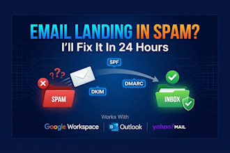 urgently fix email deliverability and spam issues