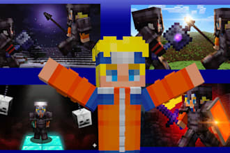 create a professional minecraft youtube thumbnails