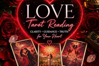 provide intuitive tarot reading for love