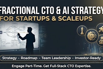 provide fractional cto advisory and ai strategy for startups