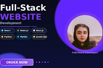 be full stack developer both frontend and backend