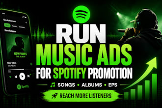 run music ads for spotify music promotion spotify song marketing album promotion