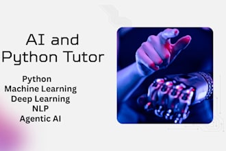 help you to become professional data scientist or python developer