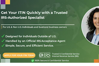professional itin application and fast accurate tax id support