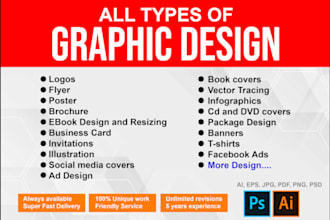 create stunning graphic designs for web and print