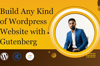 build a wordpress gutenberg website with kadence blocks