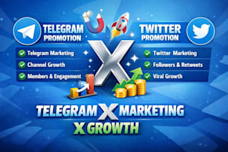 do telegram promotion twitter promotion telegram marketing x marketing x growth