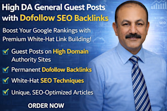 general guest posts, high da sites, dofollow backlinks, SEO, google ranking