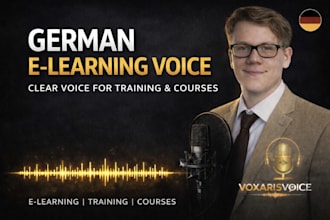 record a professional german voice over