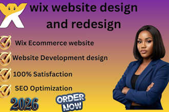 design and redesign your wix website with ranking SEO