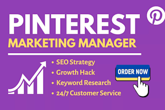 professional pinterest marketing manager