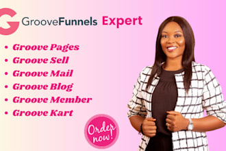 create groove funnels landing page groove pages groove kart groove mail website