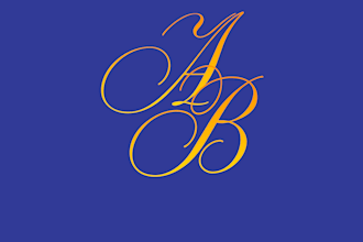 design a luxury monogram logo for your brand
