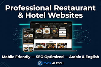 build a professional ai powered website for your restaurant or hotel