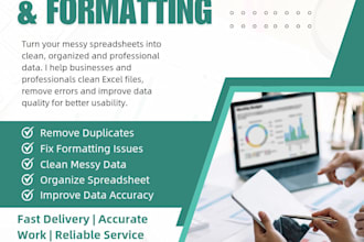 clean and format your excel data