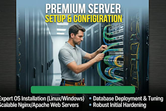 setup and manage server vps configuration upon your requirements