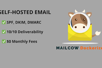 build your cold email SMTP server with mailcow