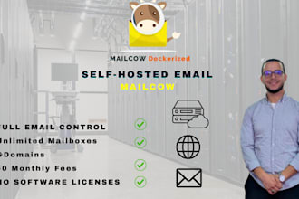 build mailcow SMTP server for cold email deliverability