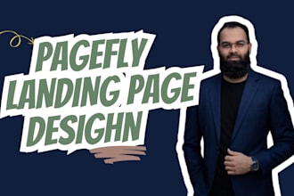 design high converting pagefly landing page and gempages
