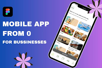 do full mobile app UX UI design