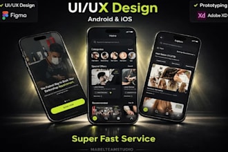 design mobile app ui ux design website ui ux design clickable prototype in figma