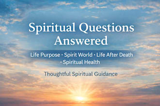 answer your questions on life and spiritual matters