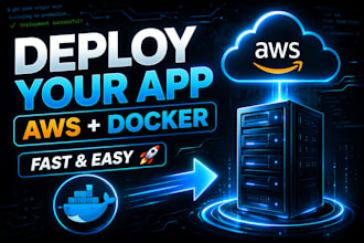 deploy your docker application on aws ec2 with devops automation