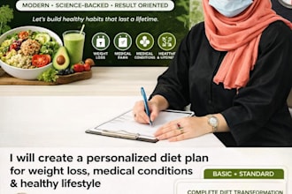 make customized diet plans for weight management and other medical conditions