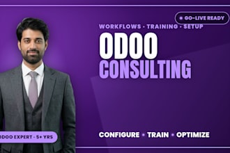 provide odoo functional consulting and module configuration