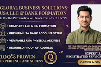 usa bank creation for llc owners, get mercury wise US bank, USA proof of address