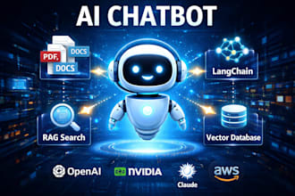 build custom rag chatbot with langchain and AWS bedrock