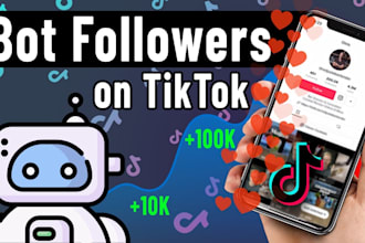 develop instagram bot, social media bot, facebook bot, tiktok bot twitter bot