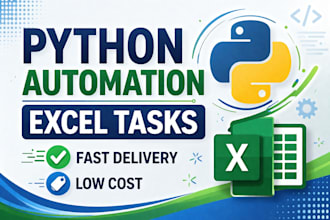 write python scripts for automation and excel tasks