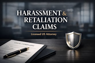 write a workplace harassment or retaliation complaint
