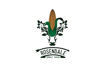design agriculture corn family farms logo