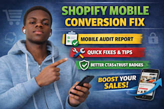 fix shopify mobile layout and bugs in shopify website store