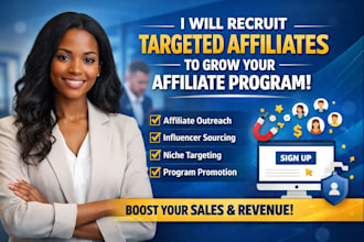 do affiliate recruitment,affiliate program,affiliate sign up,to grow affiliate