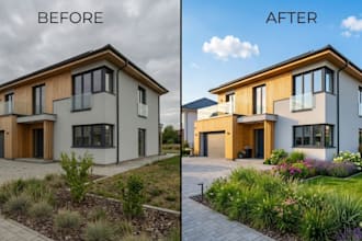retouch and edit real estate photo hdr photos editing image hdr photos