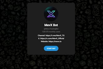 create telegram trade bot, solana smart contract, sol token, trading bot, mm bot