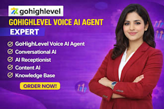 gohighlevel voice ai agent, conversational ai, ai receptionist, content ai
