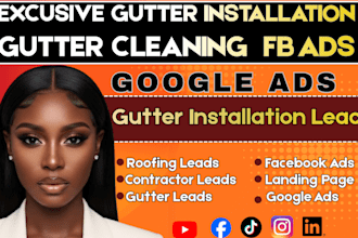 fresh gutter installation leads installation leads gutter cleaning facebook ads