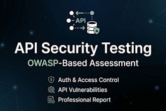 test your API security using owasp standards