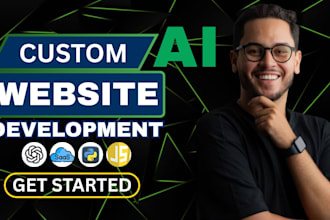 develop ai mobile app, ai chatbot, ai website, chatgpt openai saas app