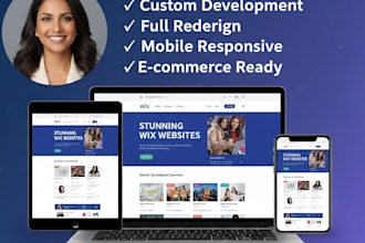 design or redesign a wix website wix studio or classic wix editor